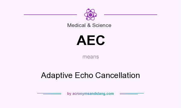 What does AEC mean? It stands for Adaptive Echo Cancellation