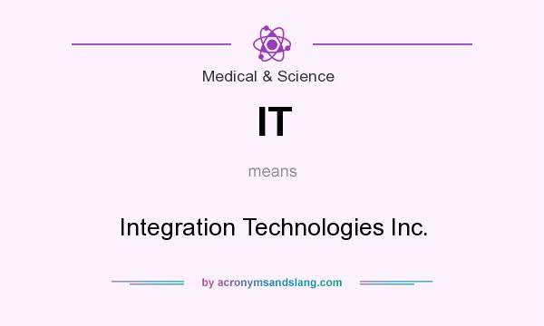What does IT mean? It stands for Integration Technologies Inc.