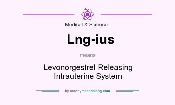 What does Lng-ius mean? It stands for Levonorgestrel-Releasing Intrauterine System