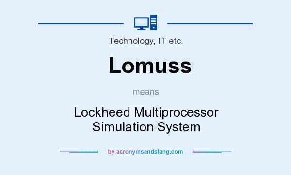 What does Lomuss mean? It stands for Lockheed Multiprocessor Simulation System