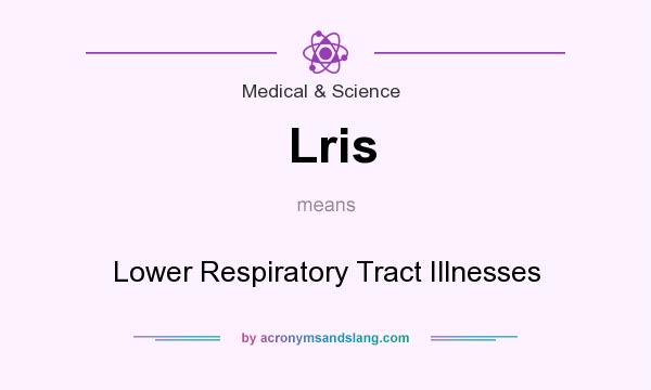 What does Lris mean? It stands for Lower Respiratory Tract Illnesses
