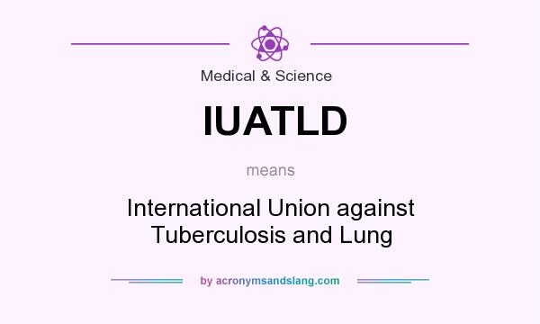 What does IUATLD mean? It stands for International Union against Tuberculosis and Lung