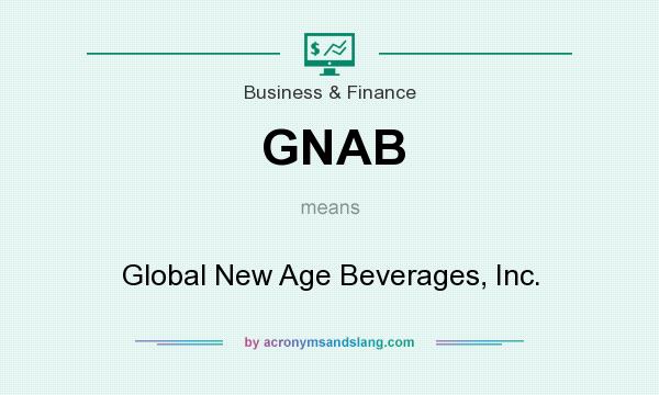 What does GNAB mean? It stands for Global New Age Beverages, Inc.