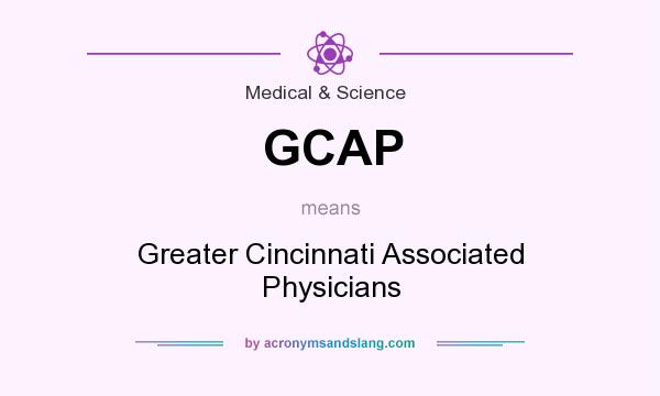 What does GCAP mean? It stands for Greater Cincinnati Associated Physicians