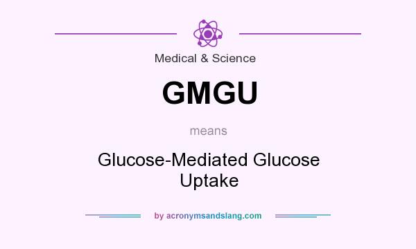 What does GMGU mean? It stands for Glucose-Mediated Glucose Uptake