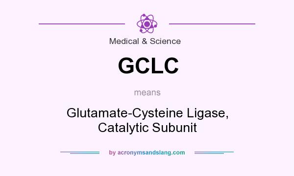 What does GCLC mean? It stands for Glutamate-Cysteine Ligase, Catalytic Subunit