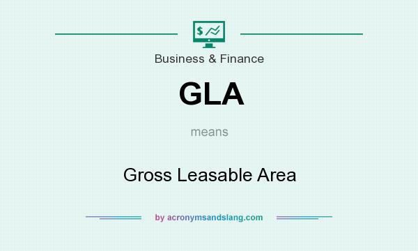 GLA Gross Leasable Area In Business Finance By AcronymsAndSlang