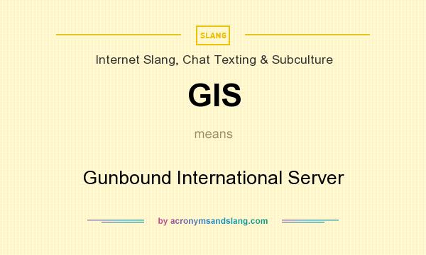 What does GIS mean? It stands for Gunbound International Server