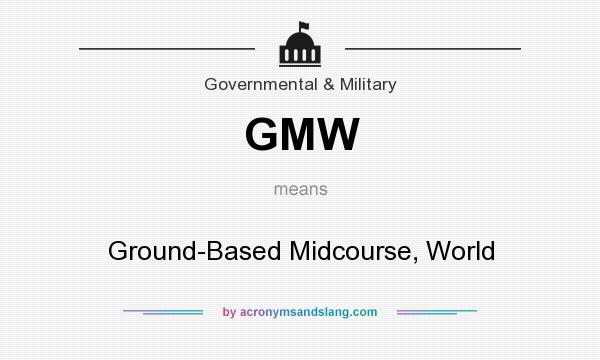 What does GMW mean? It stands for Ground-Based Midcourse, World