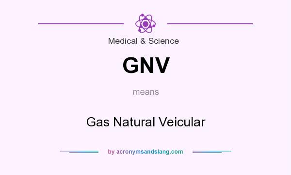 What does GNV mean? It stands for Gas Natural Veicular