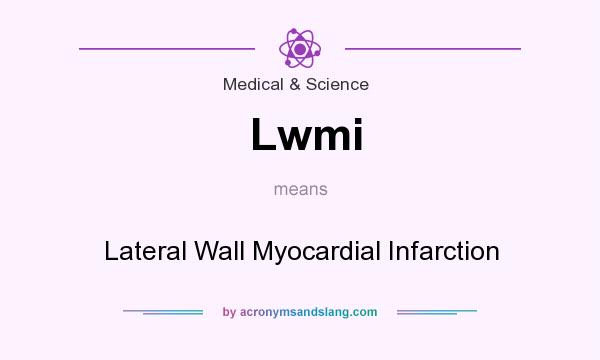What does Lwmi mean? It stands for Lateral Wall Myocardial Infarction