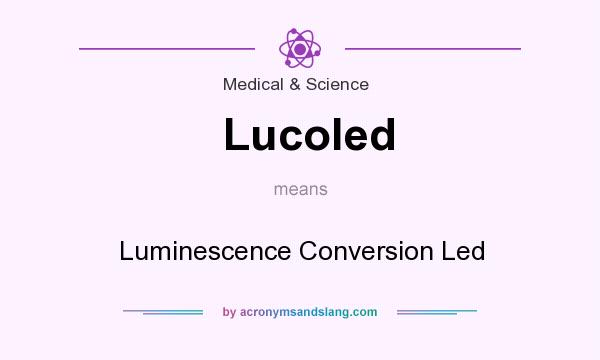 What does Lucoled mean? It stands for Luminescence Conversion Led