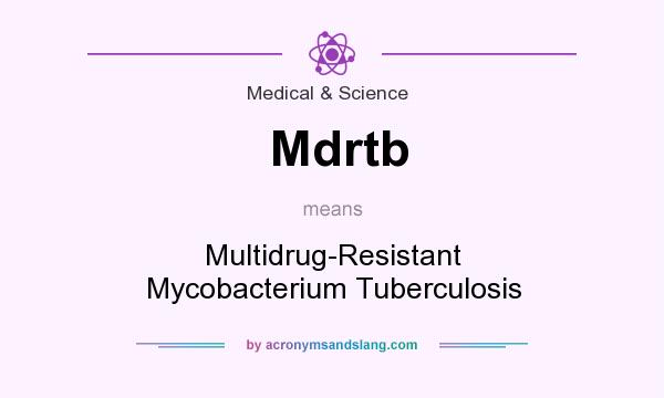 What does Mdrtb mean? It stands for Multidrug-Resistant Mycobacterium Tuberculosis