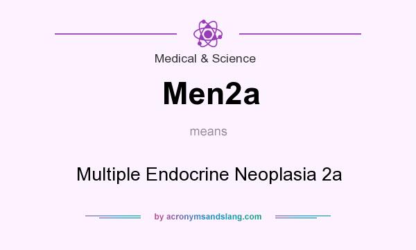 What does Men2a mean? It stands for Multiple Endocrine Neoplasia 2a