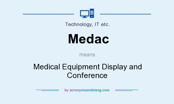 What does Medac mean? It stands for Medical Equipment Display and Conference