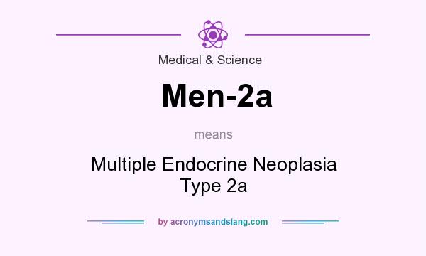 What does Men-2a mean? It stands for Multiple Endocrine Neoplasia Type 2a