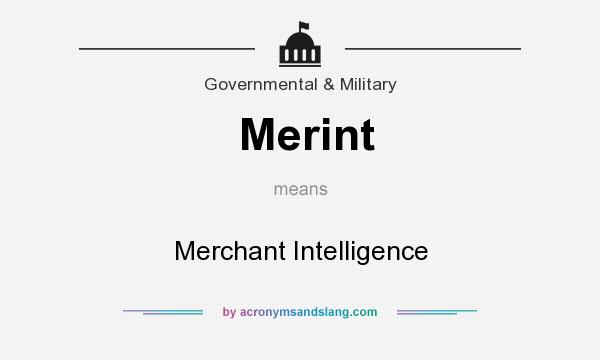 What does Merint mean? It stands for Merchant Intelligence