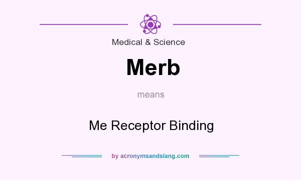 What does Merb mean? It stands for Me Receptor Binding