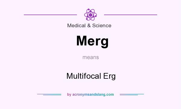 What does Merg mean? It stands for Multifocal Erg