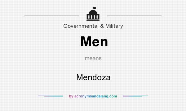What does Men mean? It stands for Mendoza