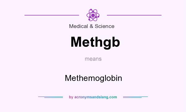 What does Methgb mean? It stands for Methemoglobin
