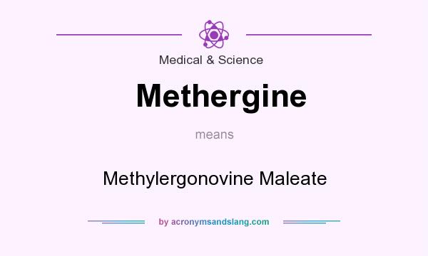 What does Methergine mean? It stands for Methylergonovine Maleate