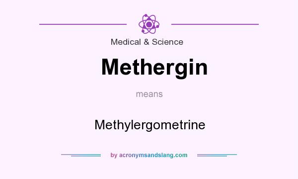 What does Methergin mean? It stands for Methylergometrine