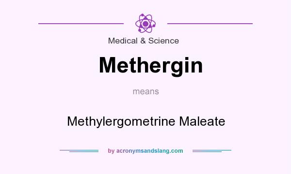 What does Methergin mean? It stands for Methylergometrine Maleate