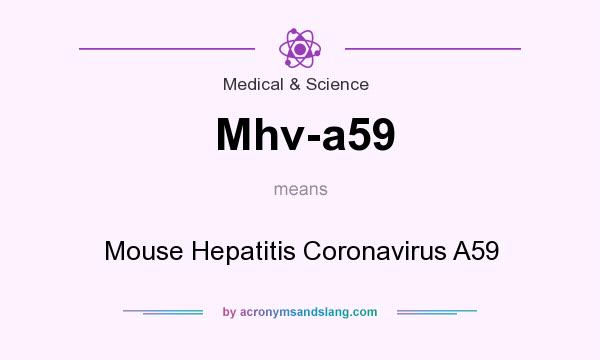 What does Mhv-a59 mean? It stands for Mouse Hepatitis Coronavirus A59