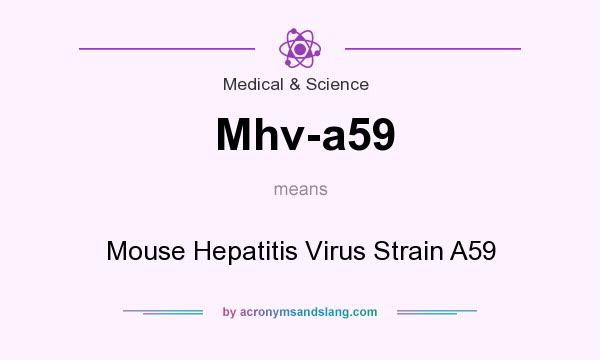 What does Mhv-a59 mean? It stands for Mouse Hepatitis Virus Strain A59