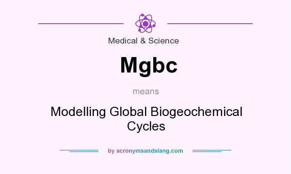 What does Mgbc mean? It stands for Modelling Global Biogeochemical Cycles