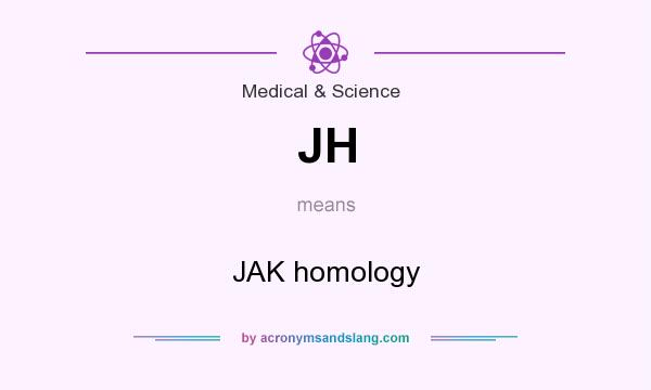 What does JH mean? It stands for JAK homology