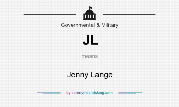 What does JL mean? It stands for Jenny Lange