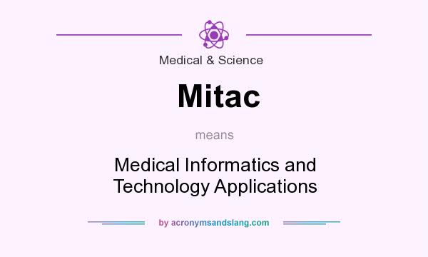 What does Mitac mean? It stands for Medical Informatics and Technology Applications