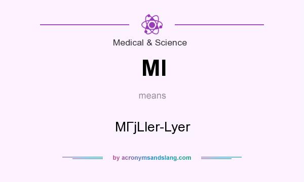 What does Ml mean? It stands for MГјLler-Lyer