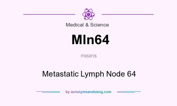 What does Mln64 mean? It stands for Metastatic Lymph Node 64