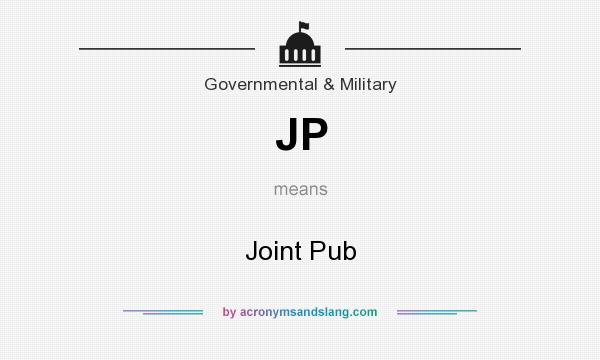 What does JP mean? It stands for Joint Pub
