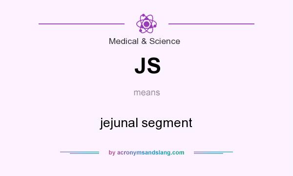 What does JS mean? It stands for jejunal segment