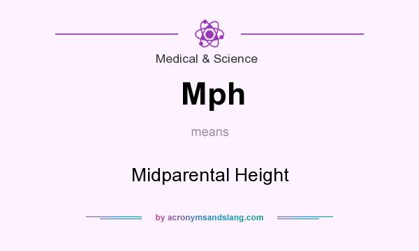 What does Mph mean? It stands for Midparental Height