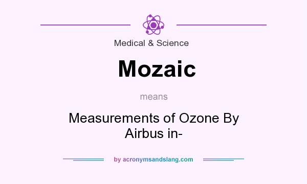 What does Mozaic mean? It stands for Measurements of Ozone By Airbus in-