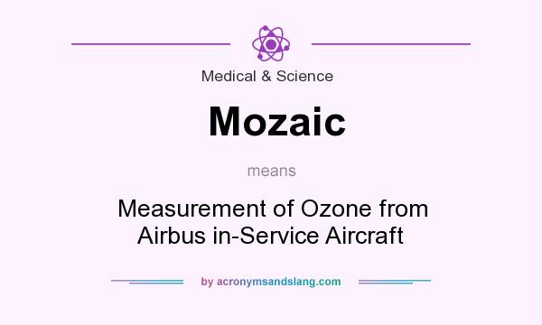 What does Mozaic mean? It stands for Measurement of Ozone from Airbus in-Service Aircraft