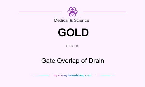 What does GOLD mean? It stands for Gate Overlap of Drain