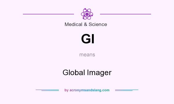 What does GI mean? It stands for Global Imager