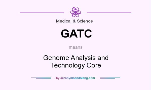 What does GATC mean? It stands for Genome Analysis and Technology Core