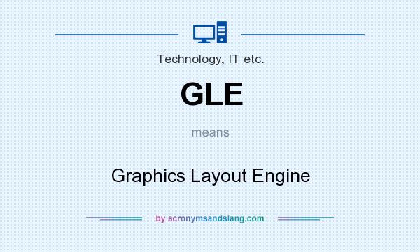 What does GLE mean? It stands for Graphics Layout Engine