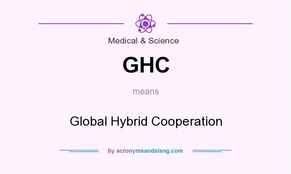 What does GHC mean? It stands for Global Hybrid Cooperation