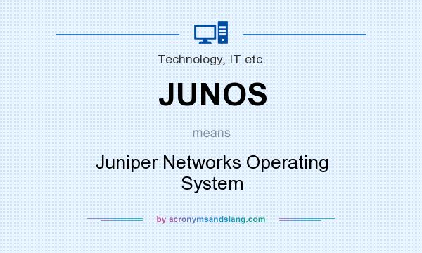What does JUNOS mean? It stands for Juniper Networks Operating System