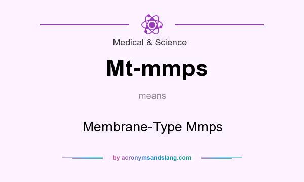 What does Mt-mmps mean? It stands for Membrane-Type Mmps