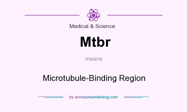 What does Mtbr mean? It stands for Microtubule-Binding Region
