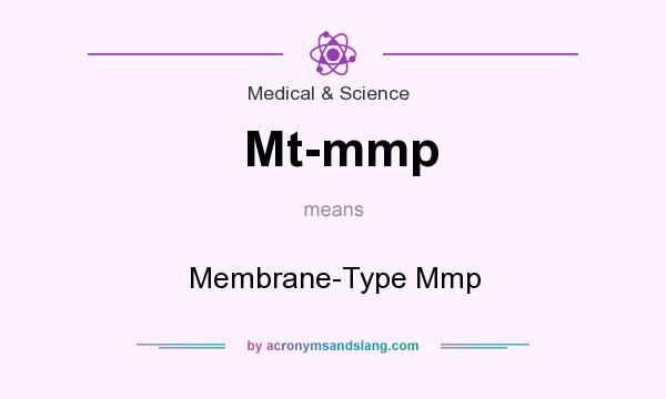 What does Mt-mmp mean? It stands for Membrane-Type Mmp
